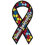 Magnet - Autism Awareness Ribbon (small)